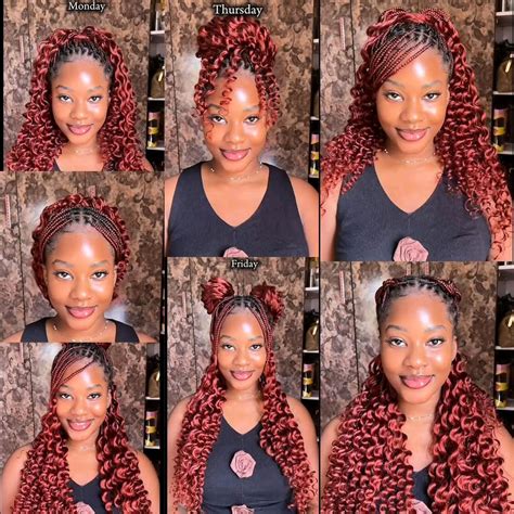 love this follow me | Quick braided hairstyles, Short box braids ...
