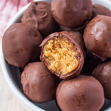 Chocolate Covered Protein Balls (Chocolate Peanut Butter)