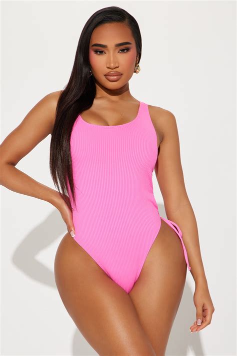 Judy Ruched One Piece Swimsuit - Hot Pink | Fashion Nova