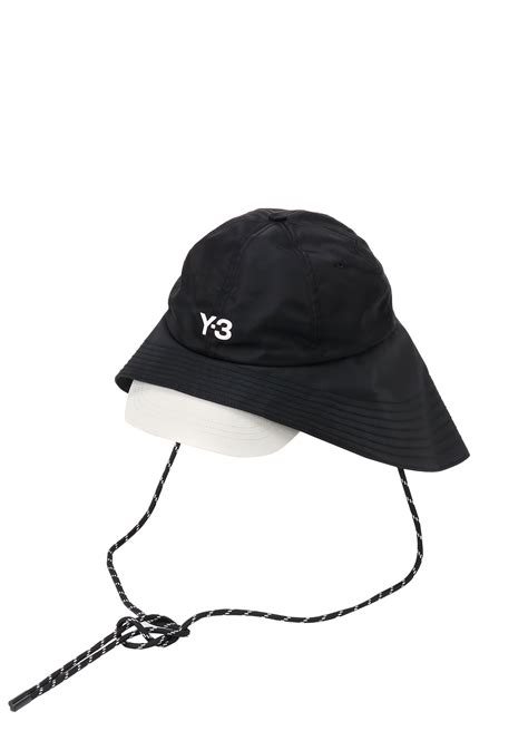 Y-3 HAT STRAPS(S black): Y-3｜WILDSIDE YOHJI YAMAMOTO（ワイルドサイド）【公式通販】
