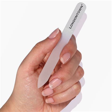 White Glass Nail File | Nail Care | LONDONTOWN