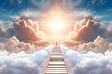 Escalera O Camino Al Cielo El Concepto De Iluminación Humana Se ...