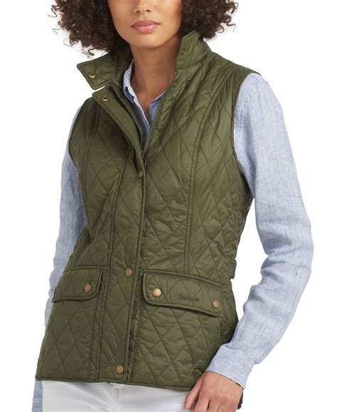 Barbour Women's Otterburn Quilted Vest - Macy's | Vest outfits for ...