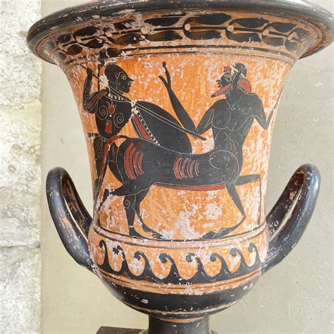 Grand vase cratère grec - Antiquités Lassaussois