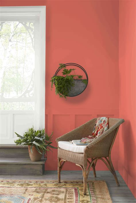 Coral Paint Color For Living Room 024 Coral Buff A Paint Color By