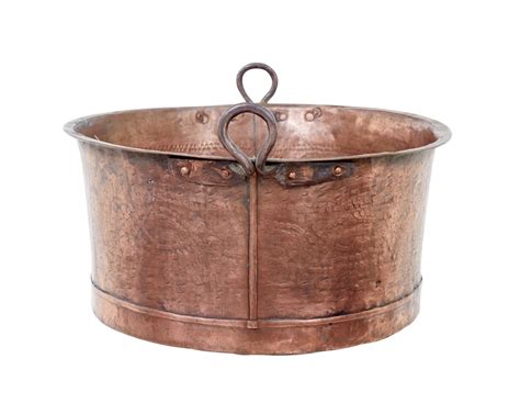 Victorian 19th Century Large Copper Cooking Pot