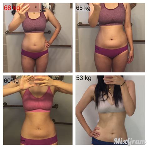 My transformation from 156lbs down to 116lbs! Abs are truly made in the ...