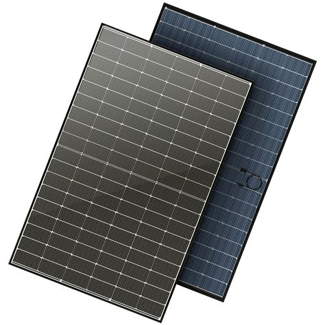 JJN Bifacial 400 Watt Solar Panels,16BB N-Type Mono Solar Panel 25% ...