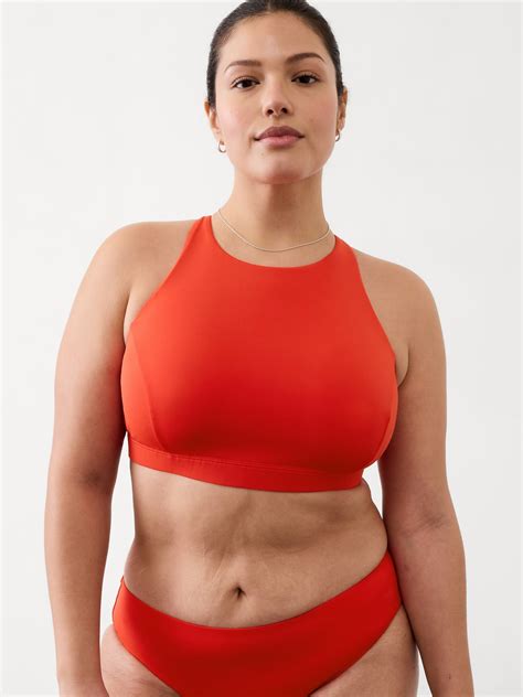 High Neck Bikini Top D-DD | Athleta