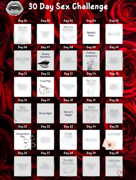 Printable Sex Game, Passion Unleashed: A 30-day Erotic Adventure for ...