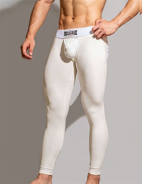 D.M Mens Sexy Low Rise Sexy Hollow Long John Underwear – SEOBEAN®