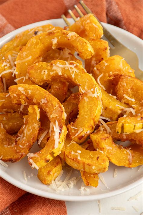 Easy Air Fryer Delicata Squash - The Schmidty Wife