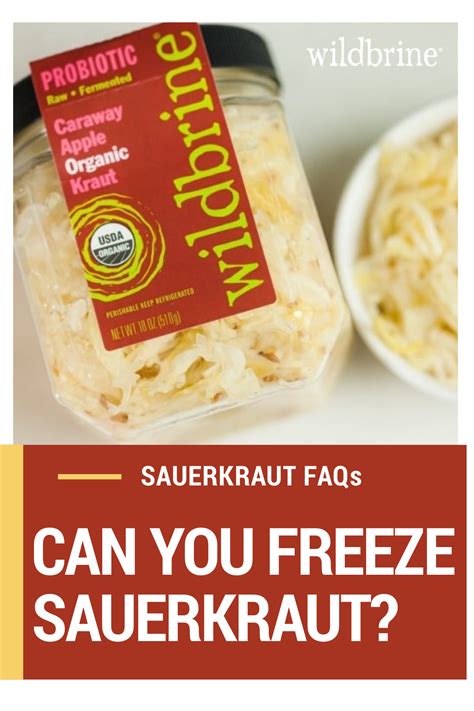 Sauerkraut FAQs: Can You Freeze It?