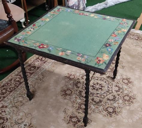 Antique Folding Card Tables at Betty Coleman blog
