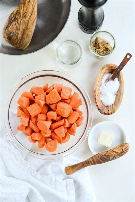 Easy Brown Sugar Glazed Carrots - Simply Scratch | Recipe | Brown sugar ...