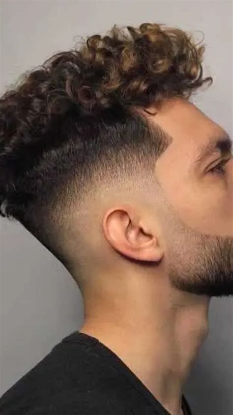 Low Curly Taper Fade With Beard | Haircuts for tight curly hair, High ...