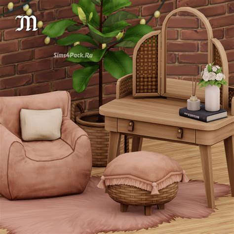 Набор мебели и декора "Vanity Nook" для Симс 4