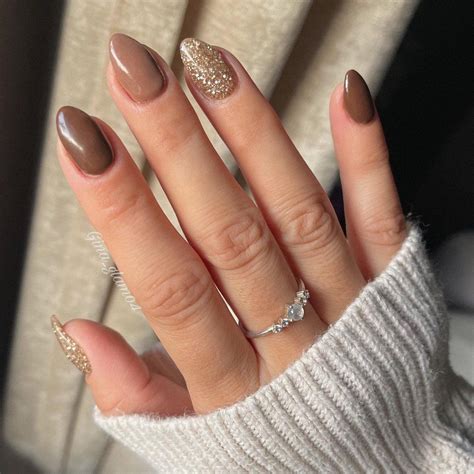 Brown Fall Nails | Gel nails, Stylish nails, Nail designs