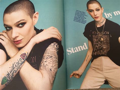 UK OBSERVER Magazine MARCH 2018: ASIA KATE DILLON COVER STORY # RICHAR ...