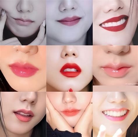 Pin by a3.jlak on 𝘽𝙇𝘼𝘾𝙆𝙋𝙄̇𝙉𝙆 | Heart shaped lips, Heart face shape ...