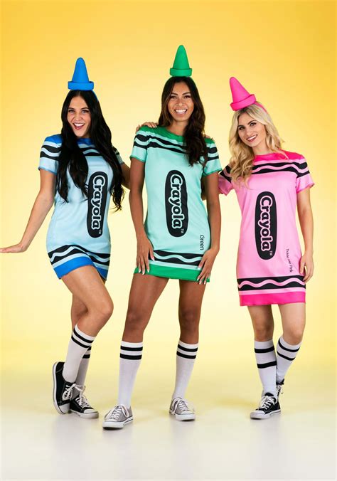 Cerulean Crayola Crayon Women's Costume