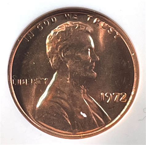 1972 1c DOUBLE DIE OBVERSE Lincoln One Cent NGC MS64 RD VP-003 | eBay