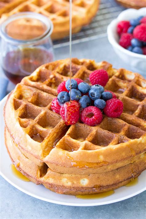 Simple Waffle Recipe From Scratch – KKSURC
