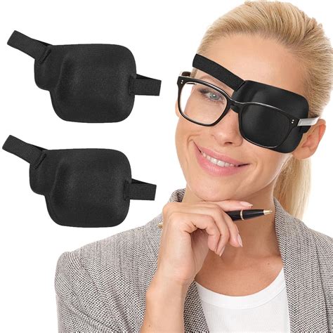 Amazon.com: AMZVIO 2PCS Eye Patches for Adults,3D Eye Patch for medical ...