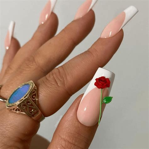 26 Long French Nail Ideas You're Bound to Love