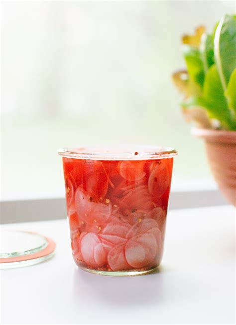 Spicy Quick Pickled Radishes - Cookie and Kate