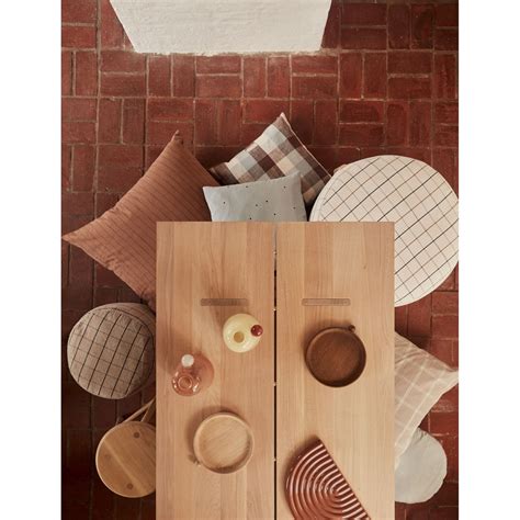 OYOY LIVING - Kyoto Floor Cushion Cover - Pillow - Clay