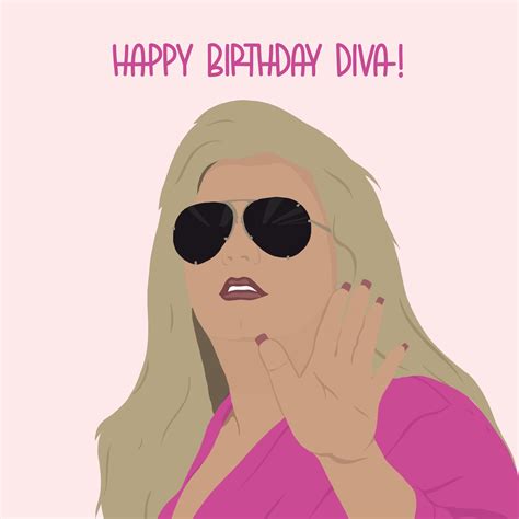 Happy Birthday Diva Gemma Collins Card - Boomf