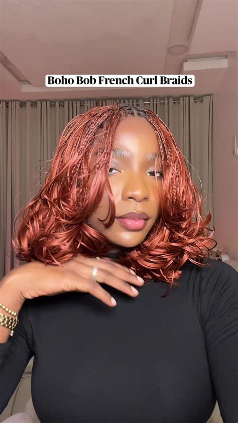 French curl peekaboo braids with bangs nel 2025 | Capelli