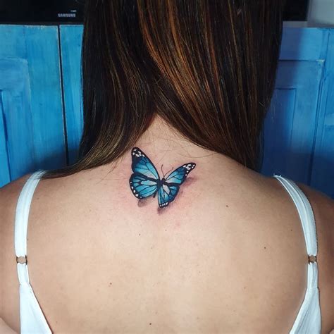 Top 70+ Blue Butterfly Tattoo Ideas for Women - February 2026