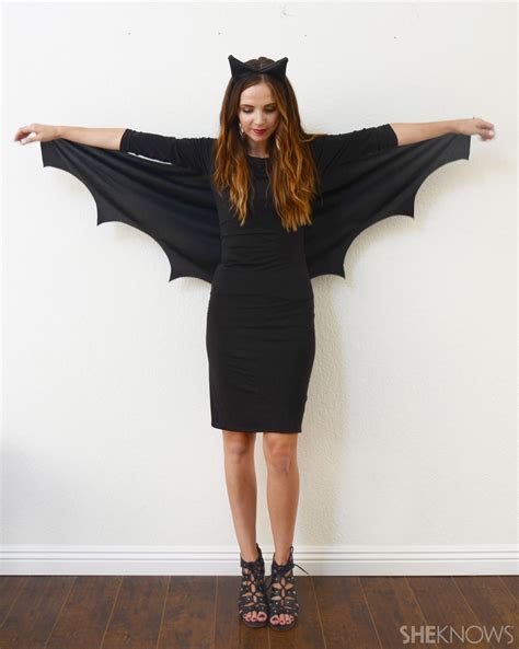 Make This Cute DIY Bat Costume In Just 10 Minutes | Bat halloween ...