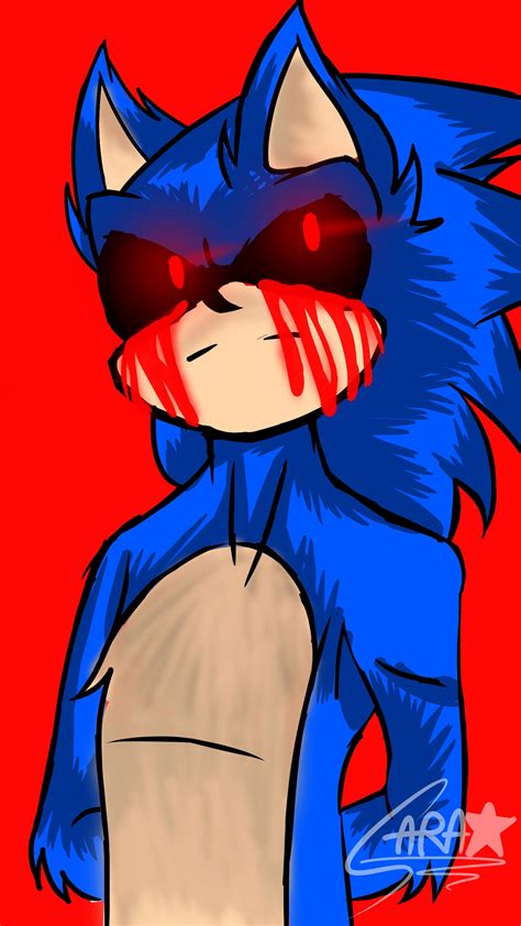 SONIC EXE MY FANART by SaraGAanimeBR on DeviantArt