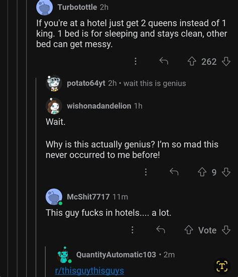 This guy fucks in hotels....a lot : r/thisguythisguys