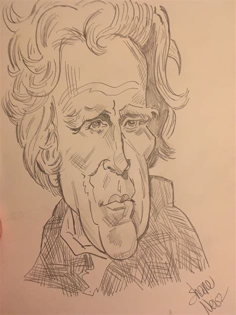 How To Draw Andrew Jackson