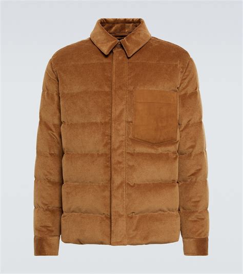 Zegna - Corduroy puffer jacket Zegna