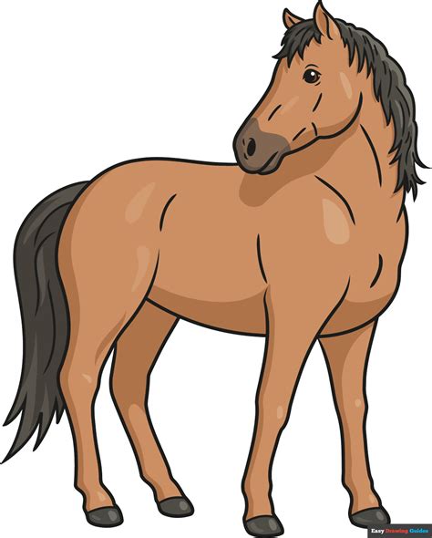14 Easy Horse Drawing Tutorials for Kids