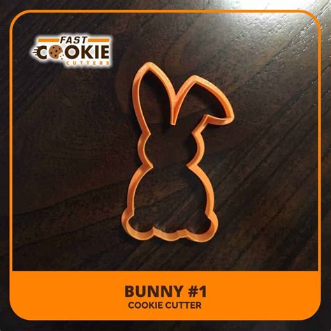 Bunny 1 Cookie Cutter - Fast Cookie Cutters