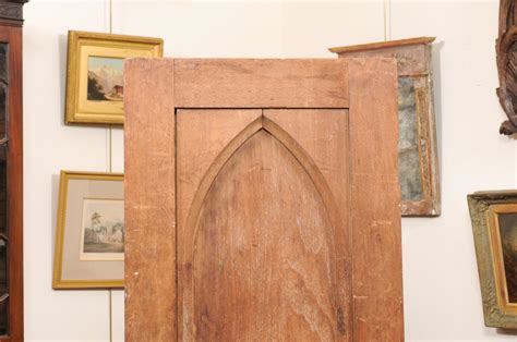Late 19th Century Wooden Door with Gothic Style Arch Detail For Sale at ...