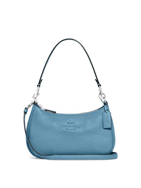 Coach Teri Shoulder Bag Pacific Blue - Averand