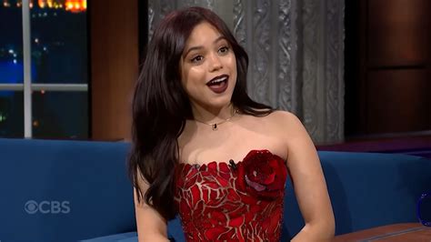 Jenna Ortega's Glass Dress Is Poking Her Butt