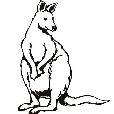 Free Kangaroo Outline, Download Free Kangaroo Outline png images, Free ClipArts on Clipart Library