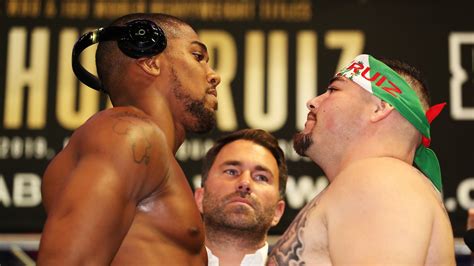 Joshua vs Ruiz Jr: Anthony Joshua promises 'daring' performance in ...