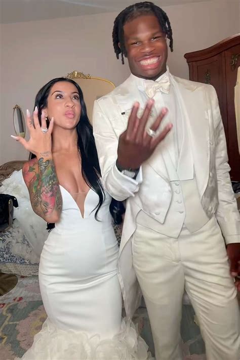 Travis Hunter, Leanna Lenee Get Married, NFL Star Surprises with 6-Figure Gift