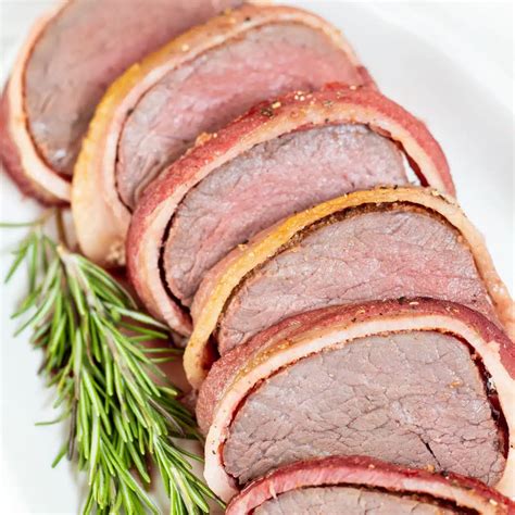 Easy Bacon Wrapped Beef Tenderloin Roast | Bake It With Love