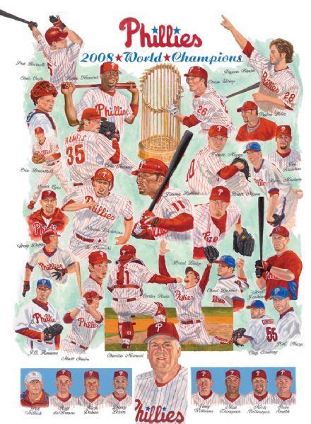 Phillies 2008 World Champions | Phillies, Philadelphia phillies ...
