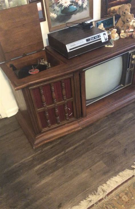 Floor Model Television Set